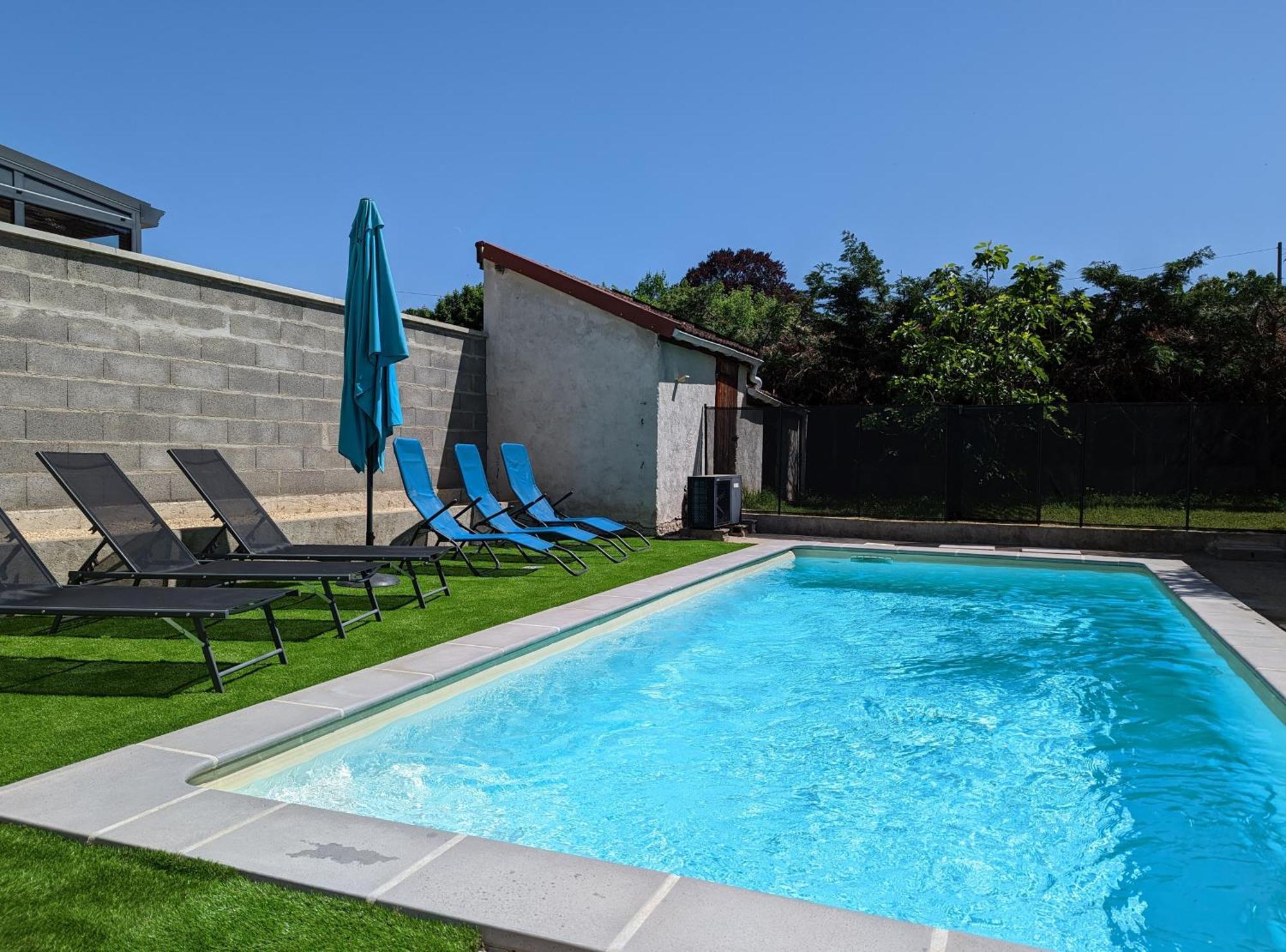 Maison 6 Personnes, Piscine Privee, Jardin مولان المظهر الخارجي الصورة
